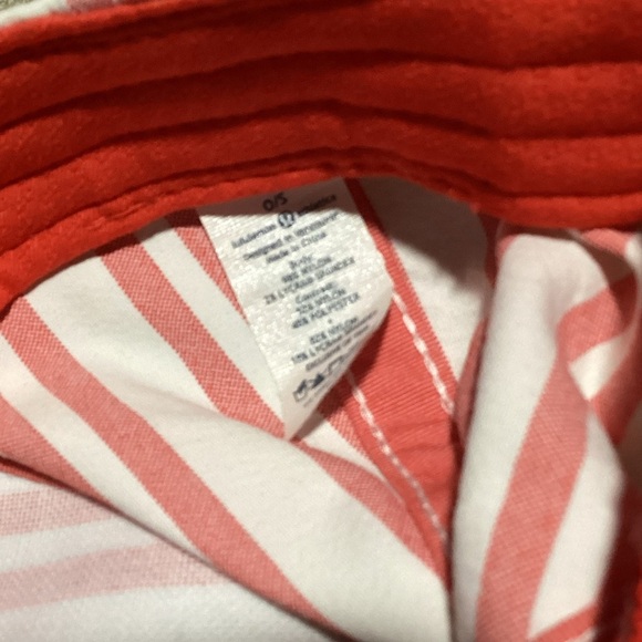 lululemon athletica Pink and White Striped Hat - Picture 5 of 5